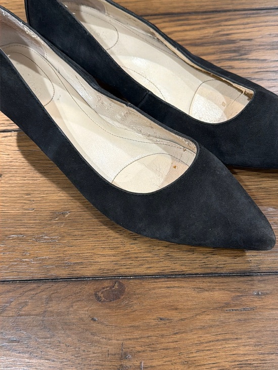 Calvin Klein Shoes - Calvin Klein Black Suede Pointed-Toe Pumps